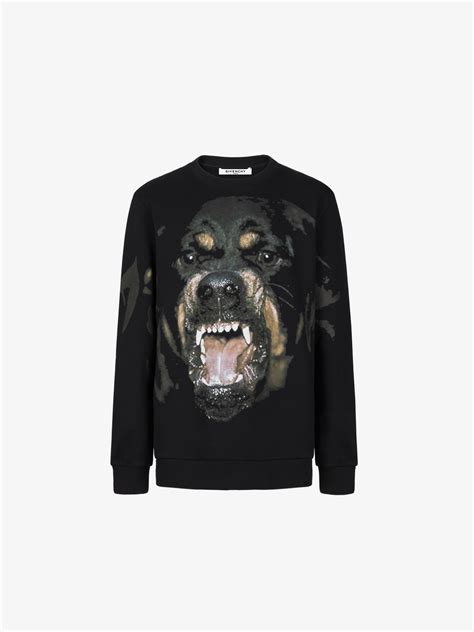 givenchy rottweiler shirt womens|Givenchy rottweiler print sweatshirt.